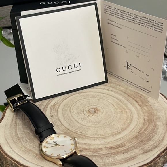 ❤️ ✨G-timeless Mother of Pearl Dial Ladies Watch ✨YA1264044 - Picture 15 of 15